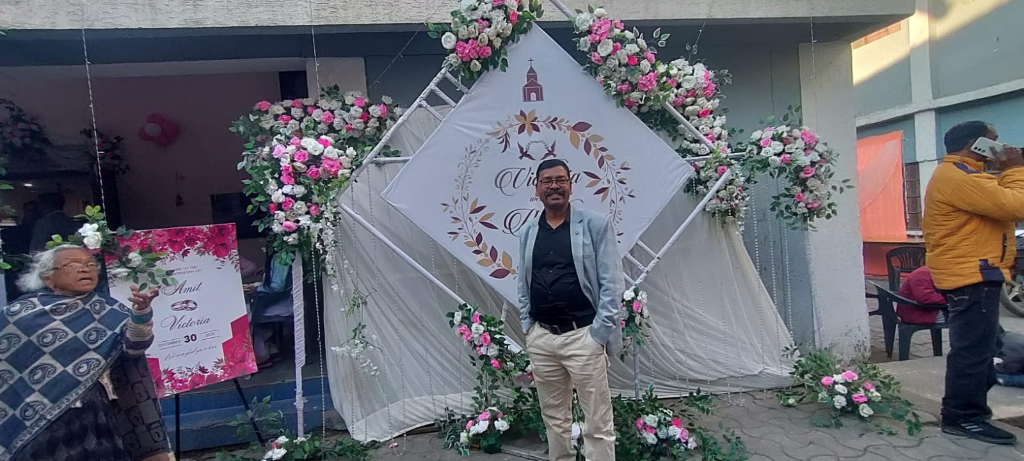 At a celebration event